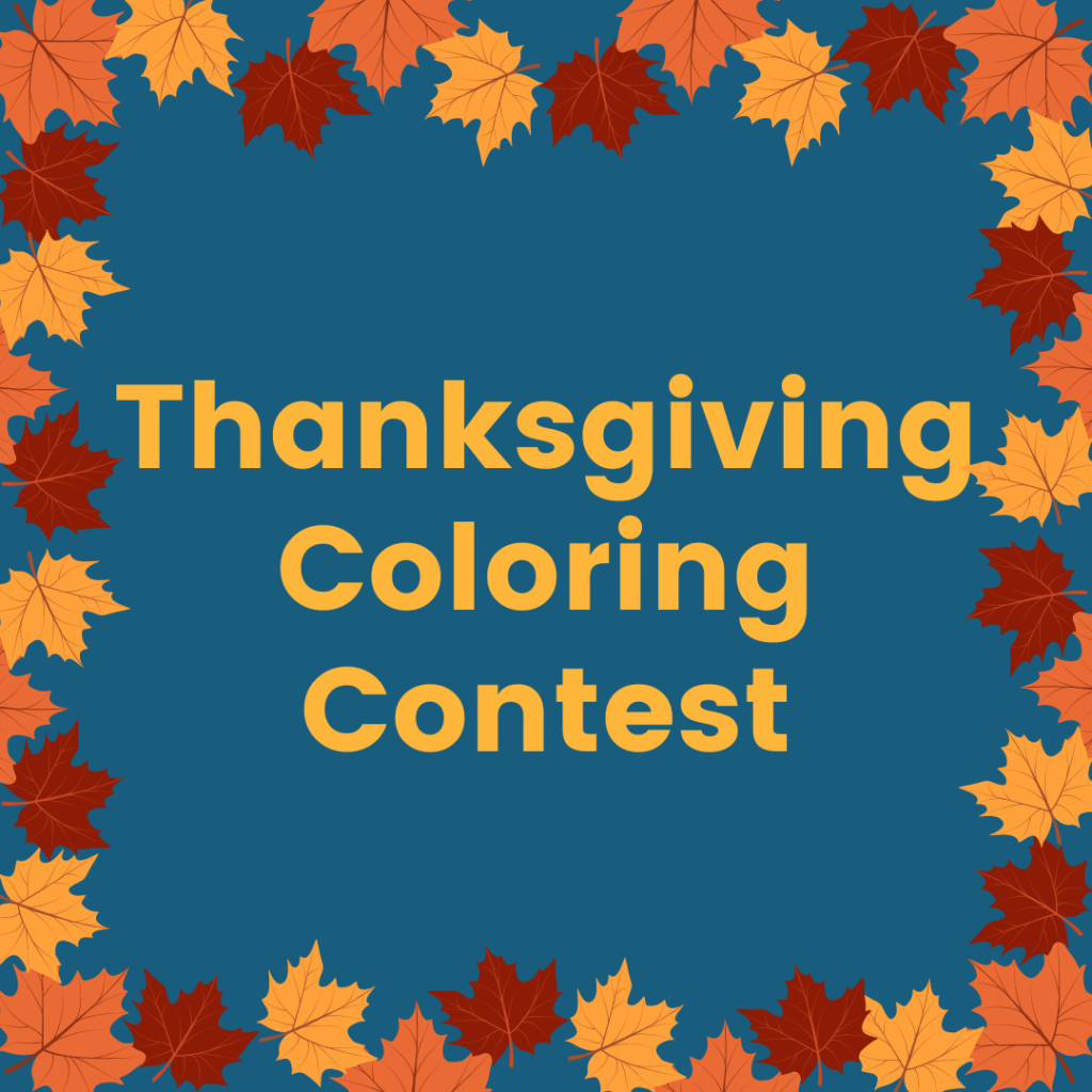 THANKSGIVING COLORING CONTEST - Whitman County Library