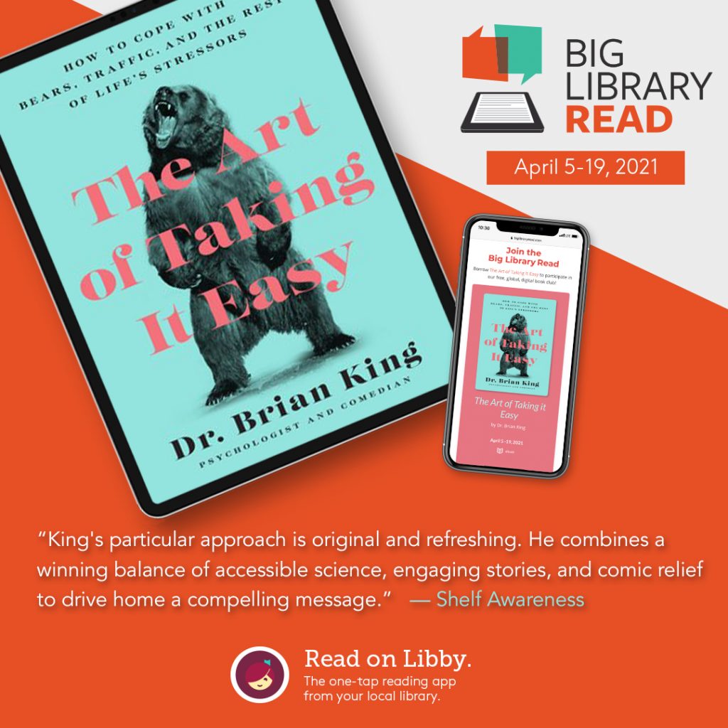 The Art of Taking it Easy...Relieve Stress with April's Big Library